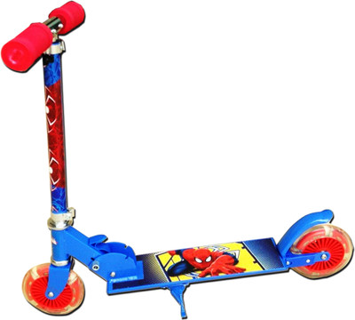 

Marvel Excel Innovators Two Wheeler Scooter Spider-Man with Lighting(Red, Blue), Blue;red