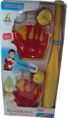 

Parteet Base Ball Kit for Kids(Multicolor)