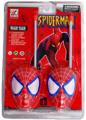 

VHPQ SpiderMan Wakie Talkie Toy(Multicolor)