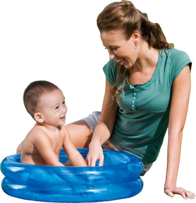 Bestway Round 2-Ring Kiddie Pool(Blue)
