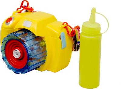 

Montez Bubble Blowing Camera Toy(Yellow)