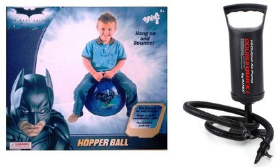 

Boing Hopper Ball 18 Inch Batman with Air pump(Multicolor)