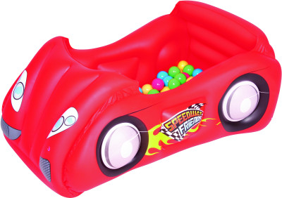 

Bestway Race Car & Game Ball Combo(Multicolor)