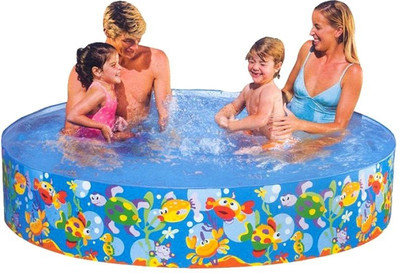 

Intex Fun Swimming Pool-8ft(Blue)