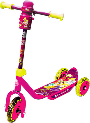 

Excel Innovators Three Wheeler Scooter - Princess with Bottle(Pink)