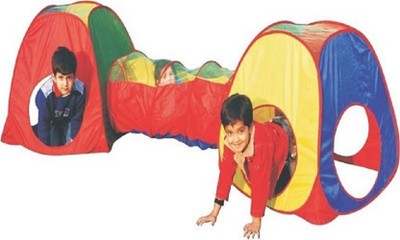 

Taaza Garam Pop Up Foldable Kids Adventure Station Play Tent House Great Fun(Multicolor)