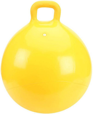 

Italish Jumping Ball( Ride-On Bouncy Ball) Stuffed Soft Plush Toy(Yellow)