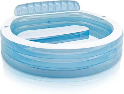 INTEX Family Lounge Pool-2 Inflatable Swimming Pool(Multicolor)
