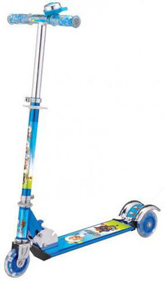 

Imported Scooter with LED Light Wheels(Blue)