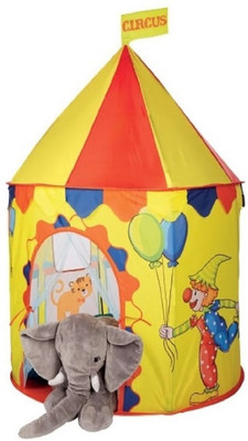 

Pigloo Circus Pop Up Tent Play House for Kids(Multicolor)