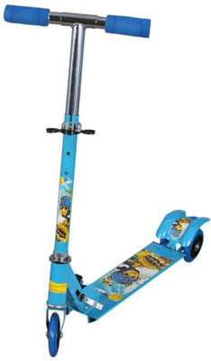 

Mdfashion kart 3 Wheel Metal Folding With LED Lights Scooter(Blue)