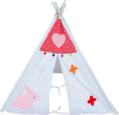 

Creative Textiles Tent House(Red, White)