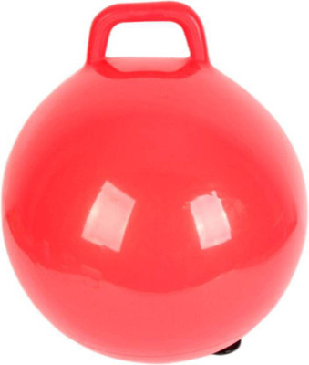 

Italish Jumping Ball( Ride-On Bouncy Ball) Stuffed Soft Plush Toy(Red)