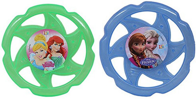 

Disney Combo of Disney Princess and Frozen Flying Disc(Multicolor)