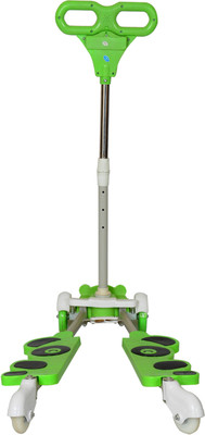 

Happy Kidz Gliding Scooter with Lights, Music and Adjustable Height(Green)