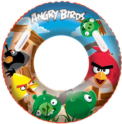 

Bestway Angry Birds Swim Ring(Multicolor)