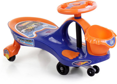 

My Baby Excel Hot Wheels Swing Car with Basket(Blue, Orange)