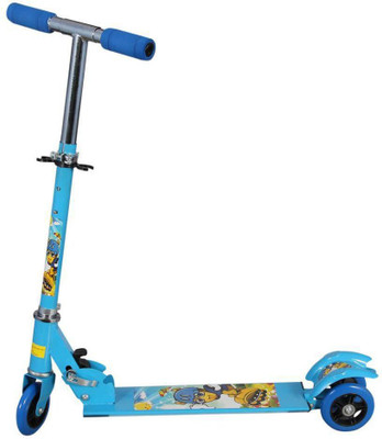

Mdfashion kart Three Wheel Manual Scooter(Blue)