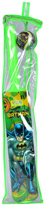 

Kreative Kids Batman Green Cricket Bat with Tennis Ball(Green)