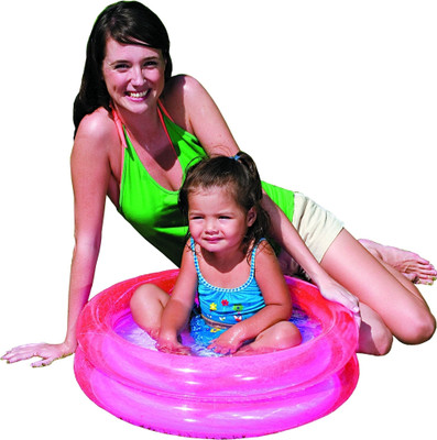 

Bestway Round 2-Ring Kiddie Pool(Pink)