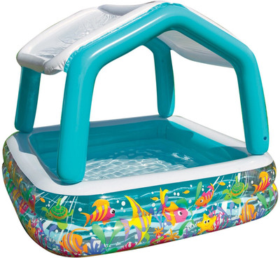 

Intex 62"x62"x48" Sun Shade Pool(Multicolor)