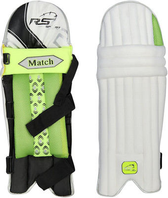 

RS SPORT MATCH Men's (39 - 43 cm) Batting Pad(White, Green, Multicolor, AMBIDEXTROUS)