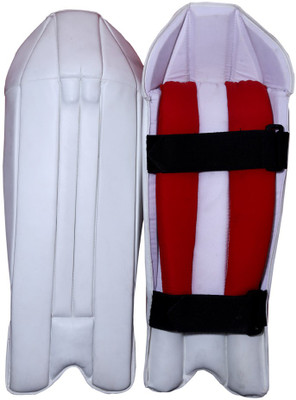 

Sahaan 6 A Men's (39 - 43 cm) Men Batting Pad(White, Protection)
