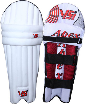 

VSI Apex Men's (39 - 43 cm) Youth Batting Pad(White, Red, Batting)