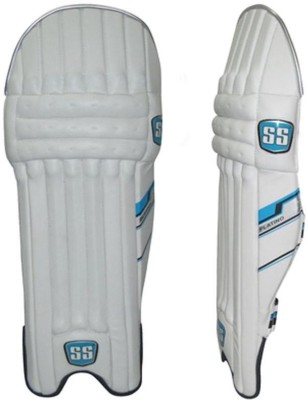 

SS Platino Men's (39 - 43 cm) Batting Pad(White, Blue, Right Hand)