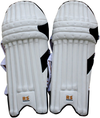 

RS Robinson GOLD Men's (39 - 43 cm) Batting Pad(White, Right Hand)