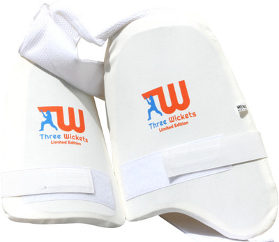 

THREE WICKETS Limited Edition Cricket Thigh Guard(White