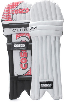 

Cosco Club Men's (39 - 43 cm) Batting Pad(White, Black, Pink)