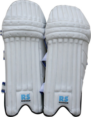 

RS Robinson BLUE Men's (39 - 43 cm) Batting Pad(White, Right Hand)