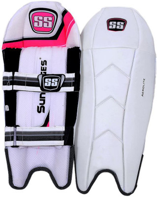 

SS Aerolite Men's (39 - 43 cm) Wicket Keeping Pad(White, Men)