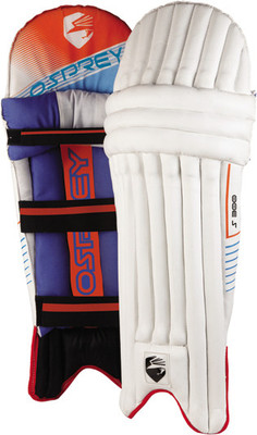 Osprey S300 Men's (39 - 43 cm) Men Batting Pad(White, Right Handed/ Left Handed)