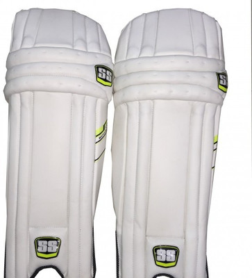 

SS Match Men's (39 - 43 cm) Batting Pad(White, Green, Right Hand)