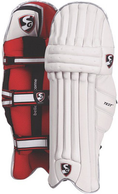 

SG Test Men's (39 - 43 cm) Batting Pads(White, Red, Ambidextrous)