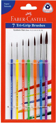 

Faber Castell Round Paint Brushes(Set of 1, Multicolor)