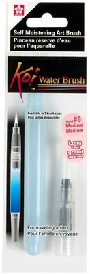 

Sakura Water Brush Round Paint Brushes(Set of 2, Transparent)