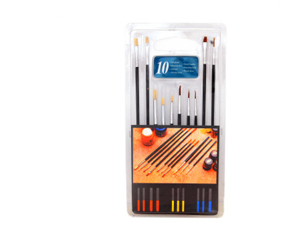 

Bambalio Fine, Flat, Mix Paint Brushes(Set of 1, Black)
