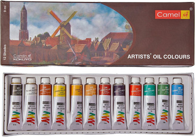 

Camlin Oil Colors Tube(Set of 1, Multucolour)