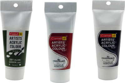 

Camlin Acrylic Color Tube(Set of 3, White)