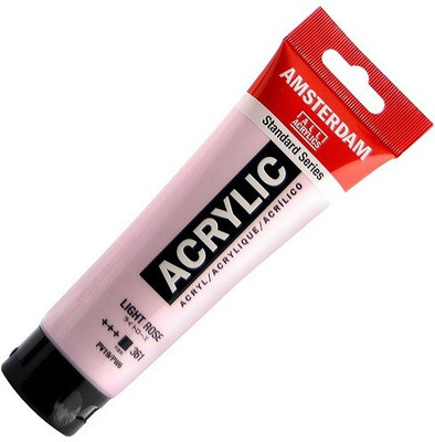 

Royal Talens Amsterdam Acrylic Color Tube(Set of 1, Light Rose)