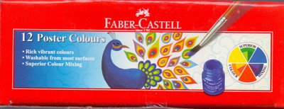 

Faber-Castell Art Creation Poster Color Bottle(Set of 1, Red)
