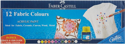 

Faber-Castell Fabric Color Bottle(Set of 1, Nave Blue)