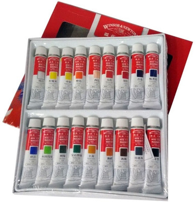 

Winsor & Newton Fine Oil colour Tube(Set of 18, Multicolor)