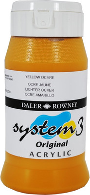 

Daler Rowney System 3 Acrylic Color Bottle(Yellow Ochre)