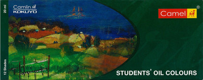 Camlin Students Oil Colours(Set of 1, Multicolor)