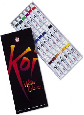 

Sakura Water Color Tube(Set of 1, Black)