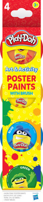 

Play-Doh Poster Color Jar(Set of 4, Multicolor)